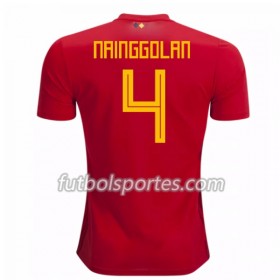 Camisetas Bélgica Nainggolan 4 Primera Equipacion Mundial 2018